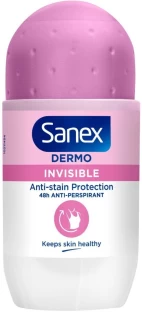Sanex ANTIPERSPIRANT Dermo Invisible Cool Deodorant Roll-on  -  For Men