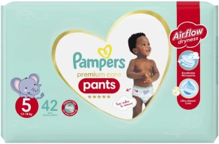 Pampers Premium Care Air Flow Dryness Pant Diapers - 5