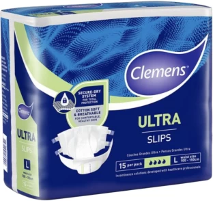 Clemens Ultra (Green) Adult Diapers - S