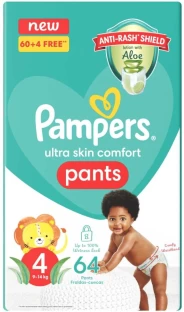Pampers Double Protection Pant Diapers - M