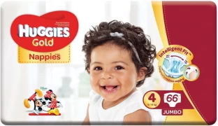 Huggies Jumbo Gold Nappies Tape Diapers - XL|XXL|XXXL