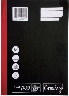 Croxley Counter Book A4 Cash Memo Feint & Margin