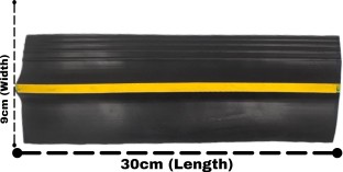 Healthy Life Garage Car Door Protector- 4 x Pieces with Adhesive Floor Mounted Door Mounted Door Stopper