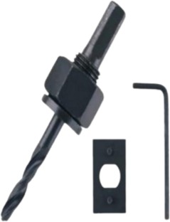 Yiad 51522 Woodworking Drillbit Extension Rod 19-28mm Hole Saw Bits