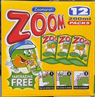 ZOOM Zoomarati Apple Flavoured Juice
