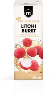 M Litchi Burst 100% Fruit Juice Blend