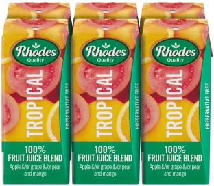 Rhodes Tropical 100% Fruit Juice Blend
