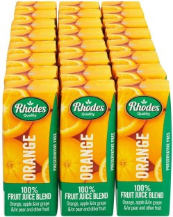 Rhodes Orange 100% Fruit Juice Blend