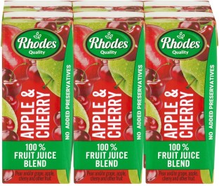 Rhodes Apple & Cherry 100% Fruit Juice Blend