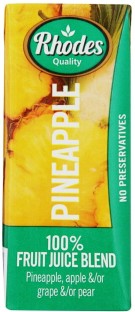 Rhodes Pineapple 100% Fruit Juice Blend