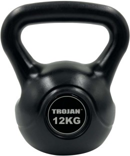 Trojan Cement Black Kettlebell