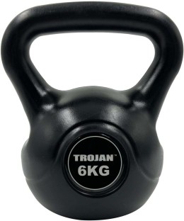 Trojan Cement Black Kettlebell