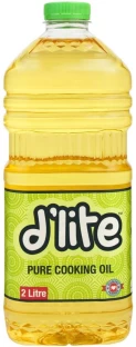 D'lite Pure Soyabean Oil Plastic Bottle