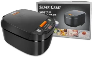Silver Crest Automatic Smart Digital Touch LCD Non-Stick Home Large Capacity Multi-functional Rice Cooker Electric Steam Cookers