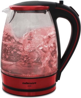 Mellerware 360 Degree Cordless Glass 2200W "Azure" Electric Kettle
