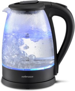 Mellerware 360 Degree Cordless Glass Kettle 2200W "Storm" Electric Kettle