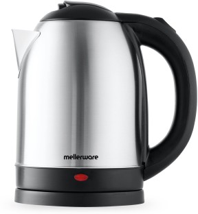 Mellerware 360 Degree Cordless Stainless Steel, Brushed 1800W "Jozi" Electric Kettle