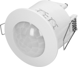 FiveStar Flush Mount 360� PIR Motion Sensor, Detector Switch For Automation (Pack of 1). Programmable Electronic Timer Switch