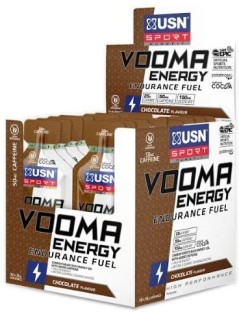 USN Purefit Sport Vooma Ultra Energy Gel Sachets 30 x 36g Chocolate Energy Drink