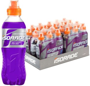 Isorade Sports Drink - Grape (6 x 600ml) Hydration Drink