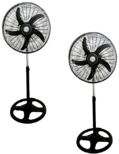 Digimark Set of Two 18" Pedestal Stand Fans A 145 mm Pedestal Fan