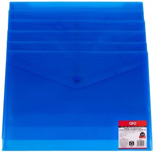 Aro Plastic Envelope File Folder