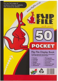 Flip File Polypropylene Pocket File