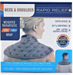 lilhe Neck & Shoulder Rapid Relief Wrap hot/cold therapy pack Pack