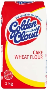 Golden Cloud Secret's in the Softness Cake Flour