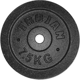 Trojan Barbell Disc Black Weight Plate