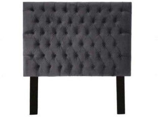 Grey Chesterfield Headboard Bed Frame