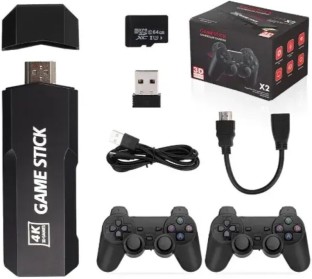 Generic X2 Plus Game Stick 4K Retro Video Game Console HD 64GB 30000 Mini Classic Gaming Console 64 GB