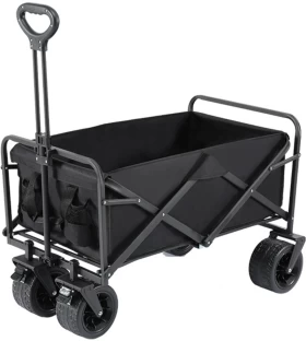 Mix Box Compact Folding Camping Cart Utility Wagon Yard