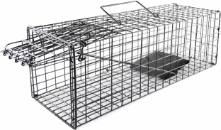 Investify Humane 40CM Rat and Mouse Trap Cage NO HARM Garden Gnome
