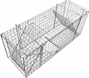 Investify Large 2 Door Rat Rodent Humane No Harm 66cm Trap Garden Gnome