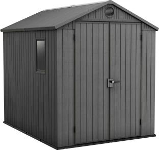 Keter Darwin Shed 6 x 8 Plastic Garden Shed