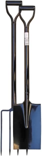 ITC Spade And Fork Combo Garden Tool Kit
