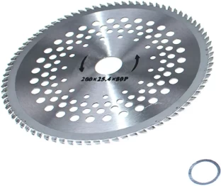 LAHDEK 8" 80T Blade for Makita RBC421 RBC2110 RBC2501 RBC3110 RBC3210 RBK350 EM400MP UR2300 UR3502 Garden Tool Kit