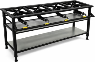 Gas Boiling Table BTHP4 Steel Manual Gas Stove