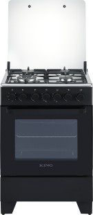 King KGP6060BFFD Steel Manual Gas Stove with Oven
