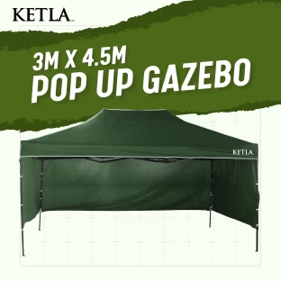 Ketla 3 x 4.5m Gazebo Gazebo
