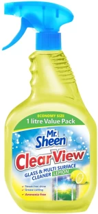 Mr. Sheen 1X1LT Clearv Glass & Mult Cleaner Liquid