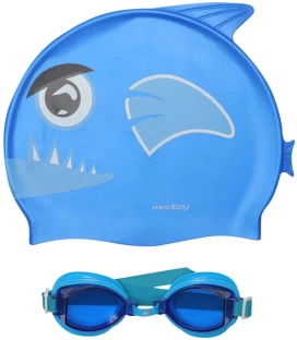Medley Kids Goggle Cap Combo Swimming Goggles