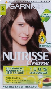 Garnier Nutrisse Creme 5 Brown , Brown