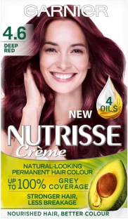 Garnier Nutrisse Creme 4.6 Deep red , Red