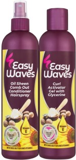 Easy Waves Oil Sheen Comb Out Conditioner Spray All Hair Types