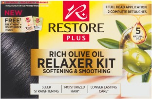 Restore Plus Rich Olive Oil Relaxer Kit