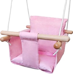 Generic 7354634564333Pink Microfibre Small Swing