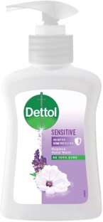 Dettol Sensitive Hand Wash Pump + Refill For  Men & Women