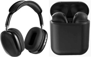 BT COMBOS P9 HEADPHONES AND i12 EARBUDS Bluetooth Headset